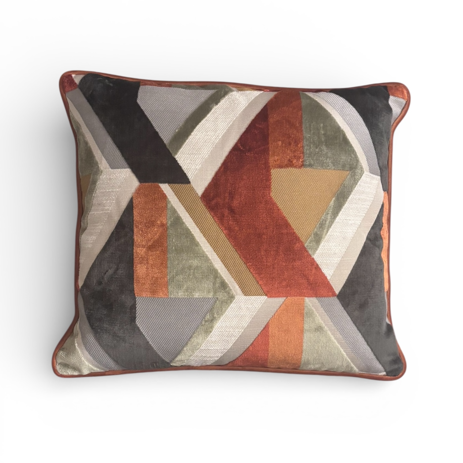 CUSCINO SARTORIALE GEOMETRICO