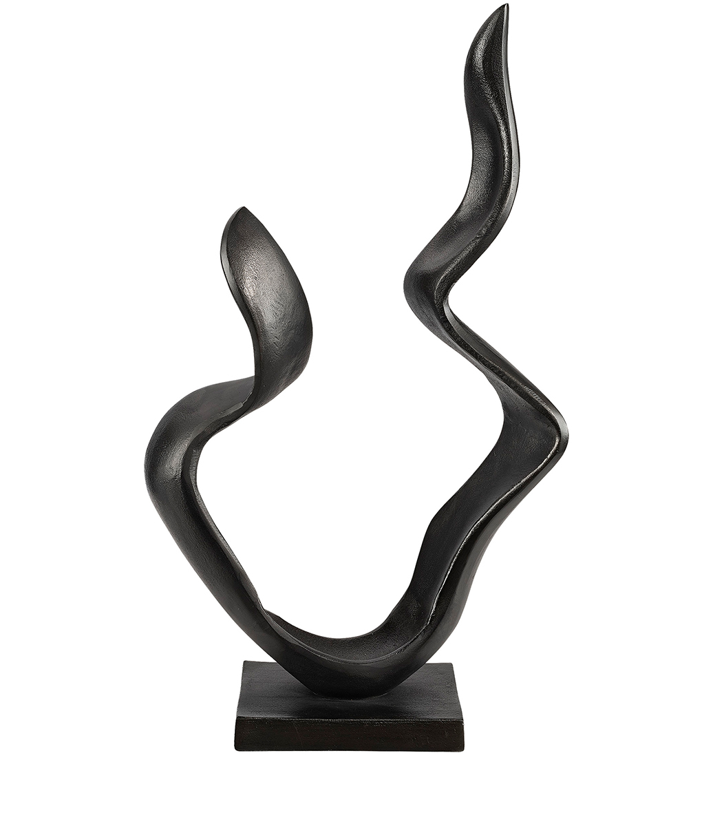 SCULTURA DECORATIVA NERA