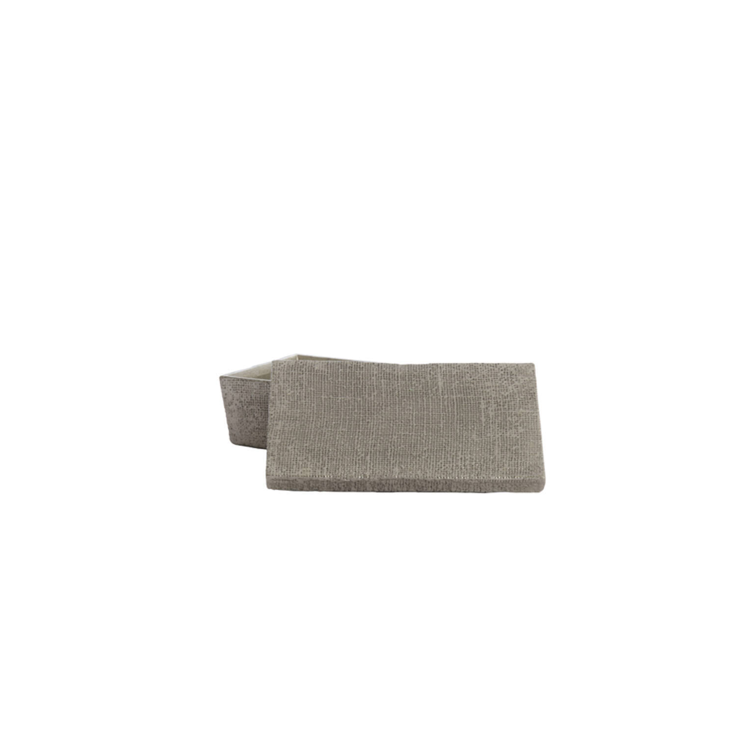 SCATOLA DECORATIVA SILVER