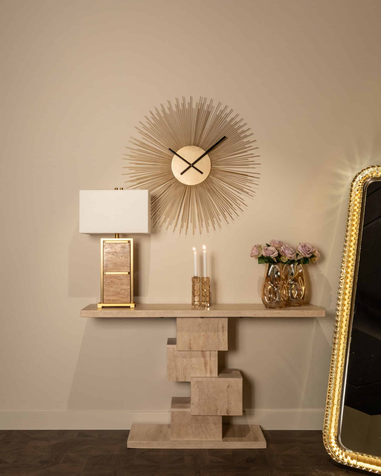 PORTA CANDELE IN VETRO