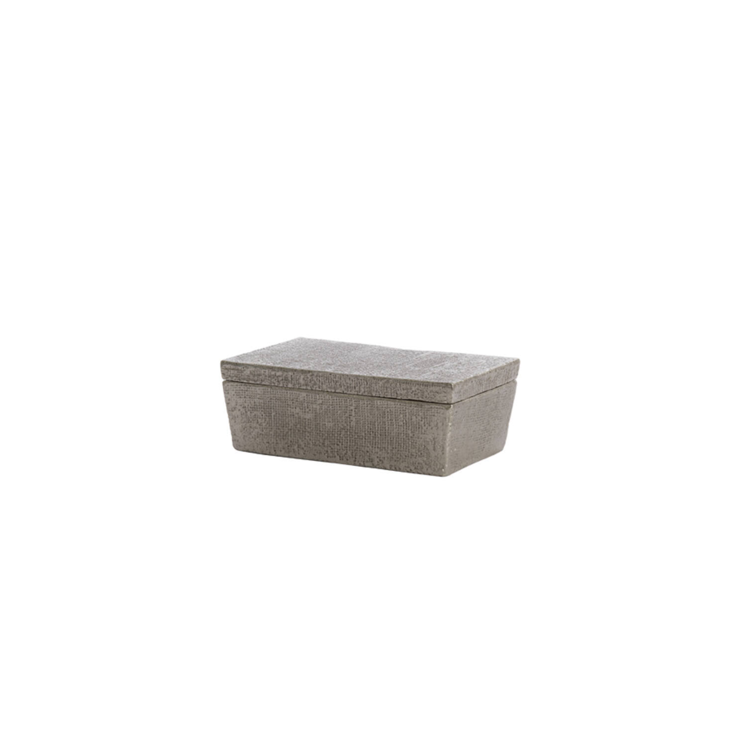 SCATOLA DECORATIVA SILVER