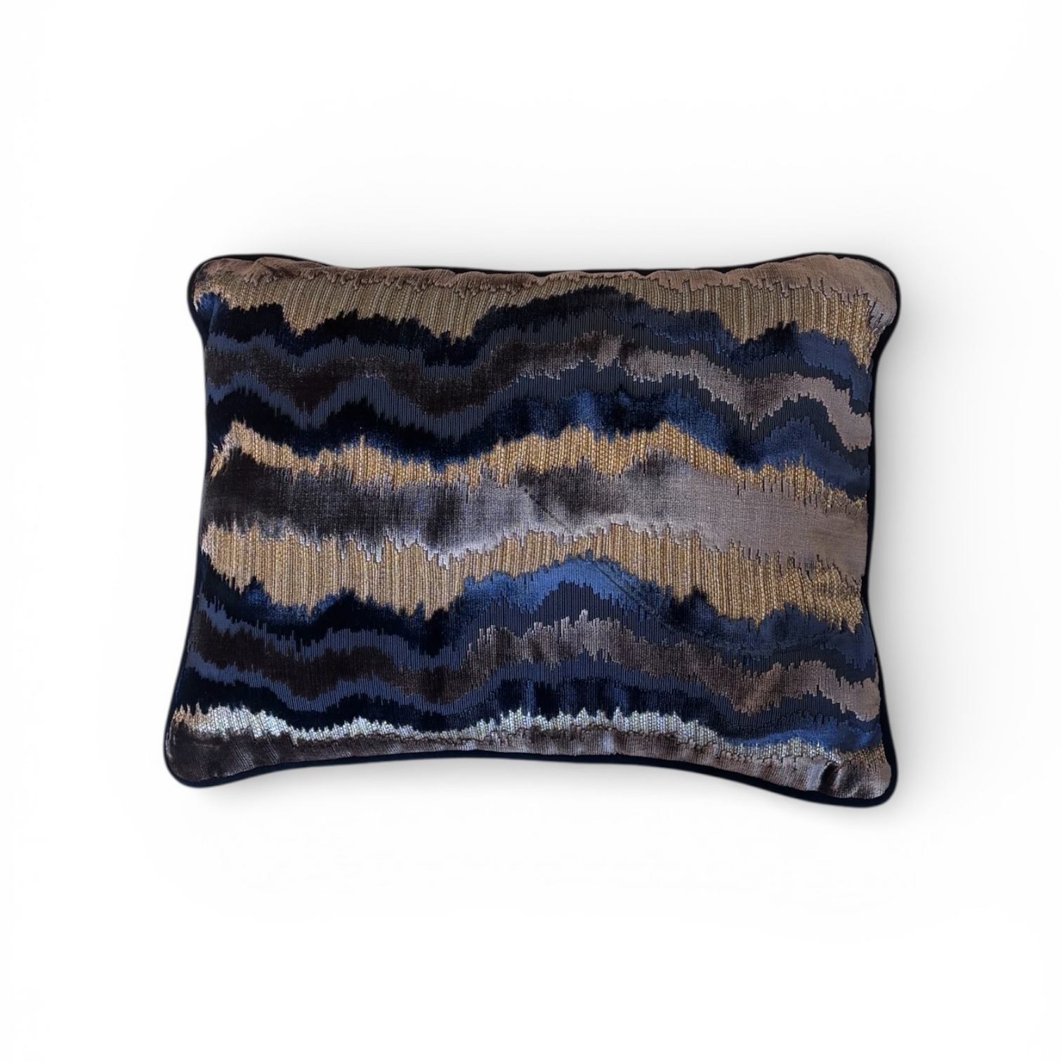 CUSCINO SARTORIALE ASTRATTO