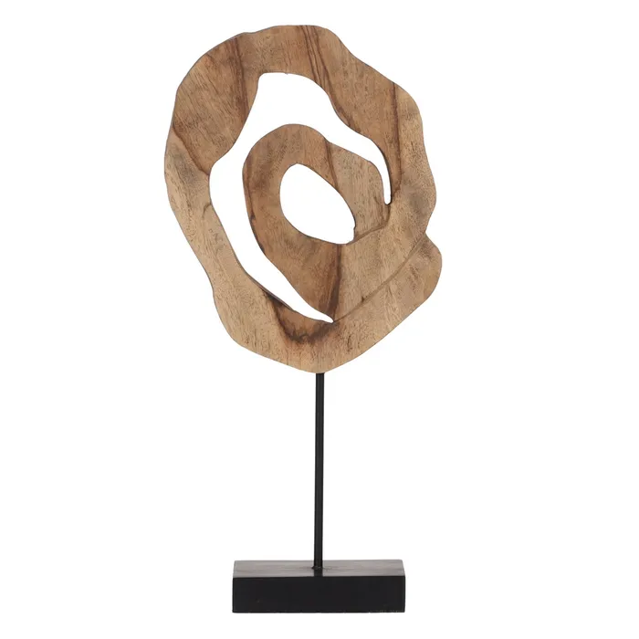 SCULTURA LEGNO DI MANGO